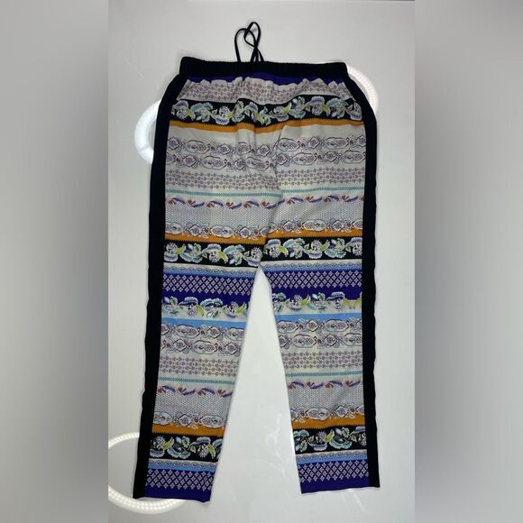 Clover Canyon Mixed Print Pattern Drawstring Pants Women Medium Multicolor - Picture 3 of 10